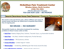 Tablet Screenshot of mckeithanptc.com